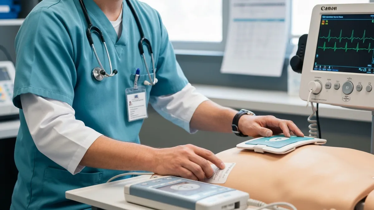 ACLS Chest Compressions - ACLS Advanced Cardiovascular Life Support Practice certification study resource