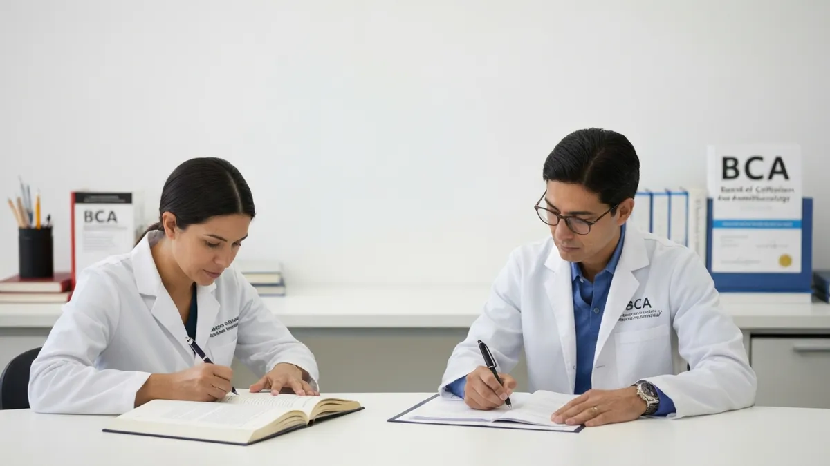 What is Bca Certification? - BCA - Board of Certification in Anesthesiology certification study resource