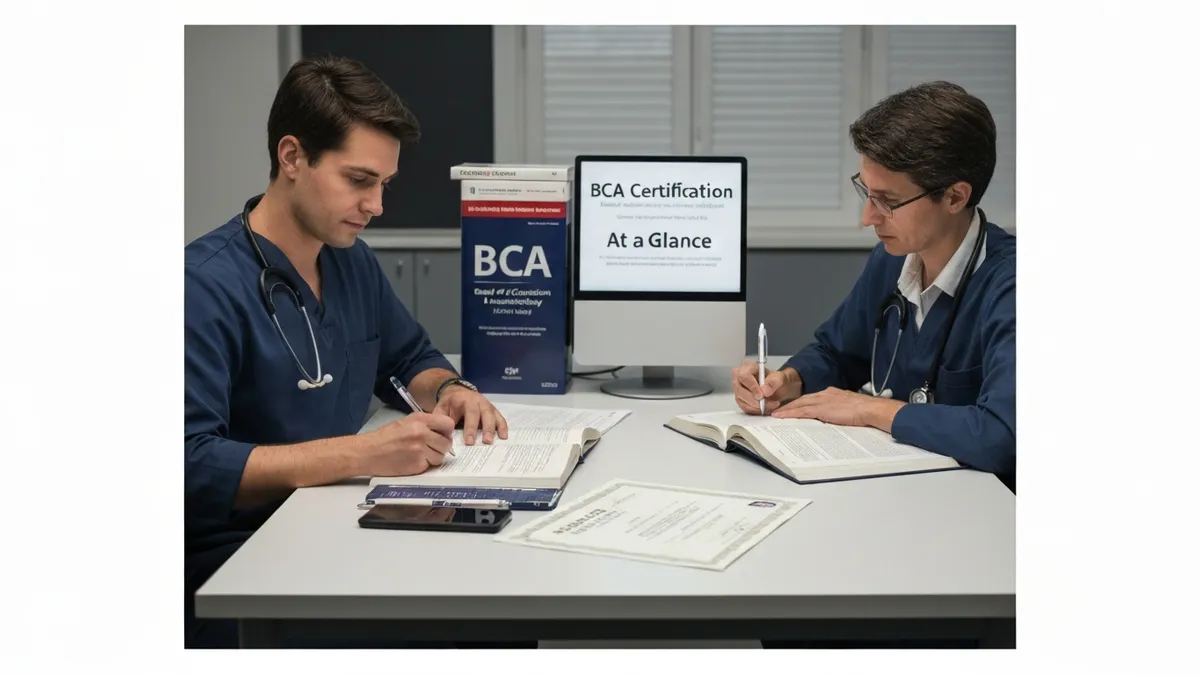 Bca Certification at a Glance - BCA - Board of Certification in Anesthesiology certification study resource