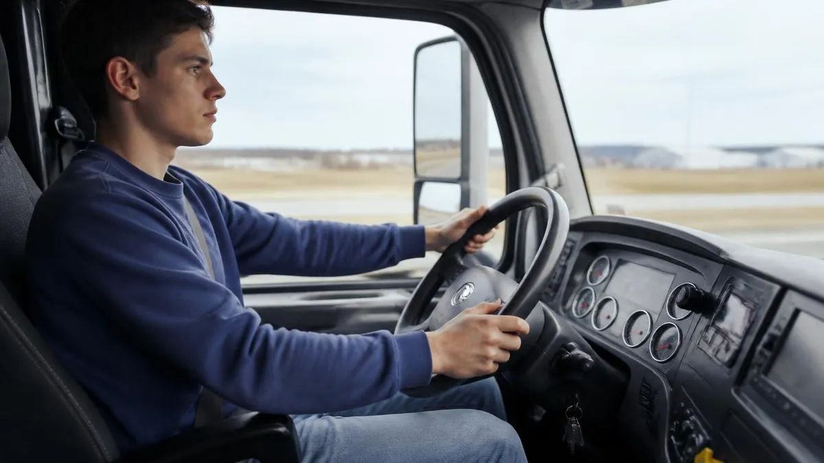 Permit Practice Test - CDL - Commercial Driver's License certification study resource