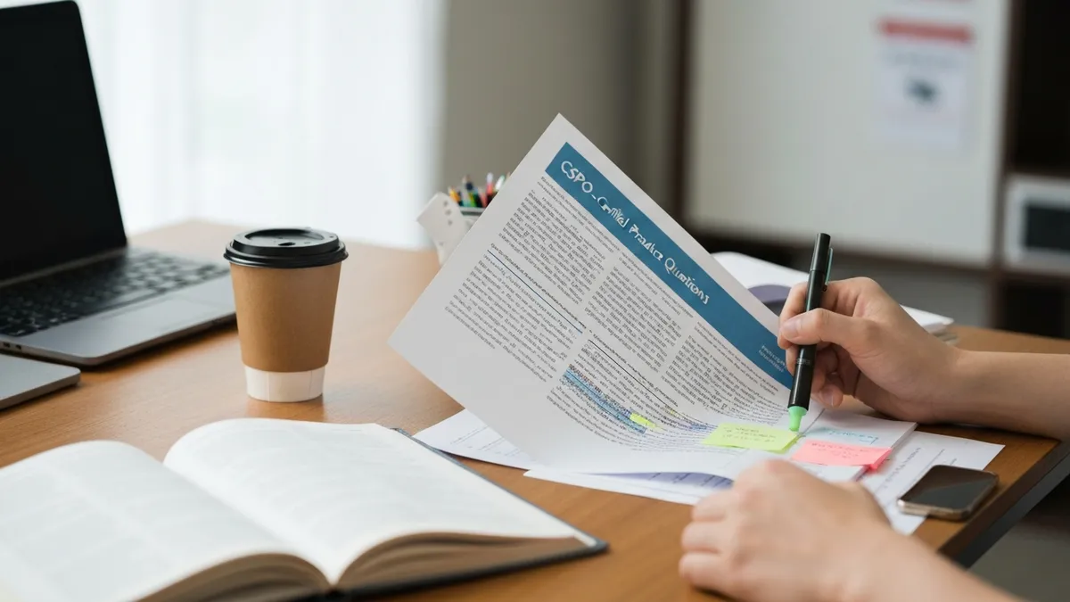 Certified Scrum Product Ownercspo Certification Cs - CSPO - Certified Scrum Product Owner® Certification certification stu...