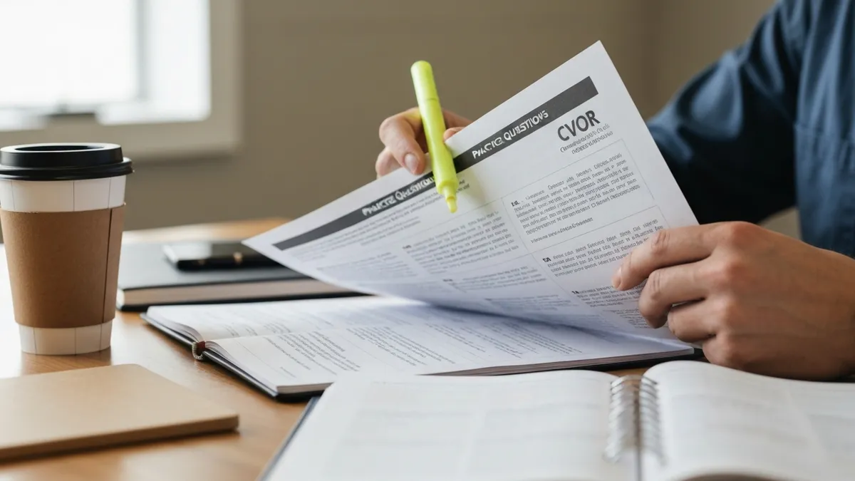 Cvor Tech - CVOR - Commercial Vehicle Operator’s Registration certification study resource