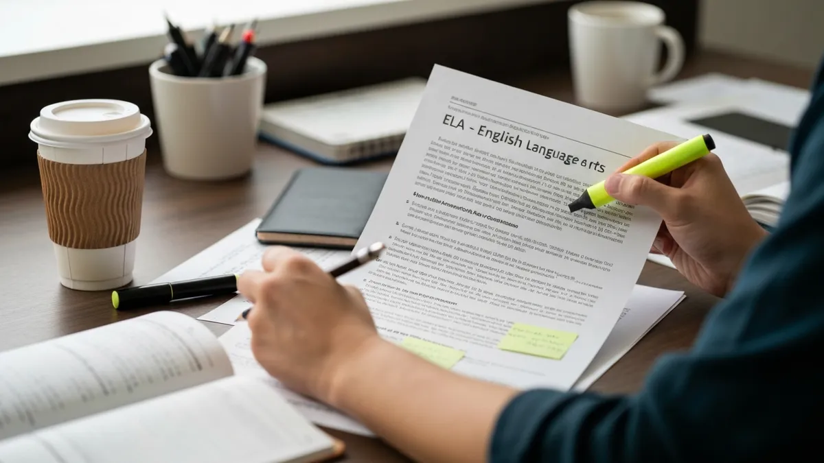Ela Regents Part 3 - ELA - English Language Arts certification study resource