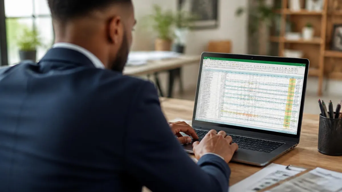 Excel Spreadsheet - Microsoft Excel certification study resource