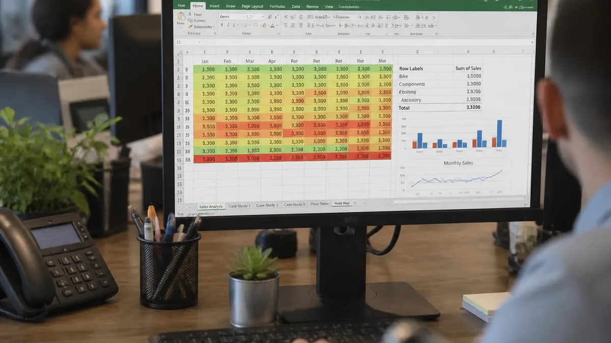 Excel Spreadsheet - Microsoft Excel certification study resource