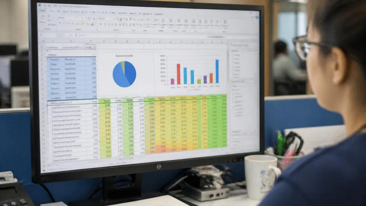 Excel Spreadsheet - Microsoft Excel certification study resource