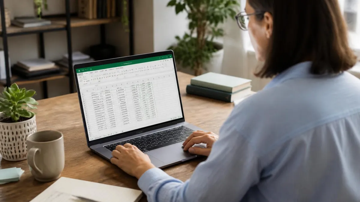 Excel Spreadsheet - Microsoft Excel certification study resource