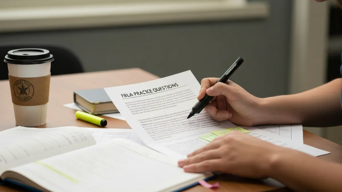 FBLA Business Management Practice Test: Complete Study Guide and Exam Prep