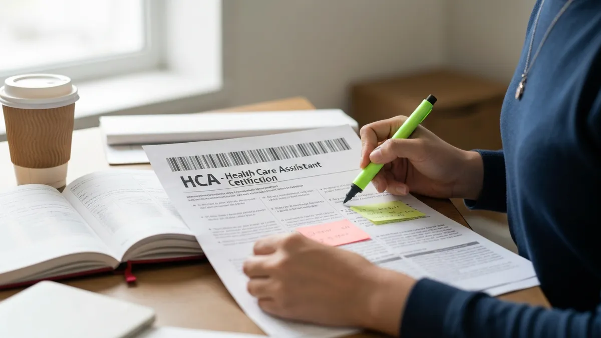 Hca CPR Training - HCA - Health Care Assistant Certification certification study resource