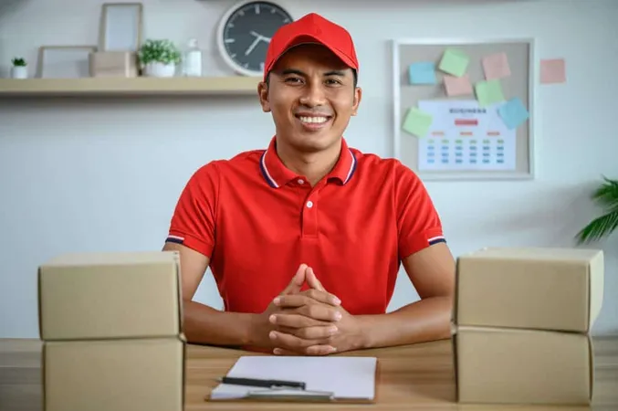 Male Employee Authenticates Customers Deliver Parcels Office X - CargoWise Certified Professional study guide