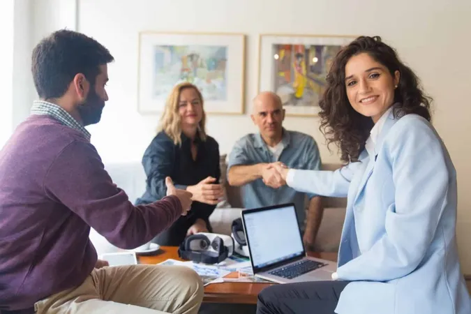 Middle Aged Couple Customers Hiring Team X - Certified Annuity Specialist study guide