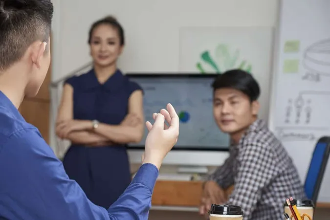 Entrepreneur Talking Coworkers X - Certified Interpretive Trainer study guide