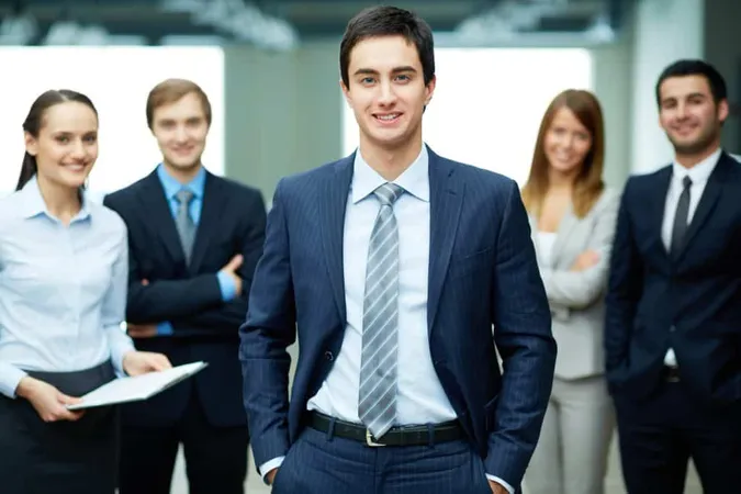 Smiling Young Businessman X - Certified Management Executive study guide