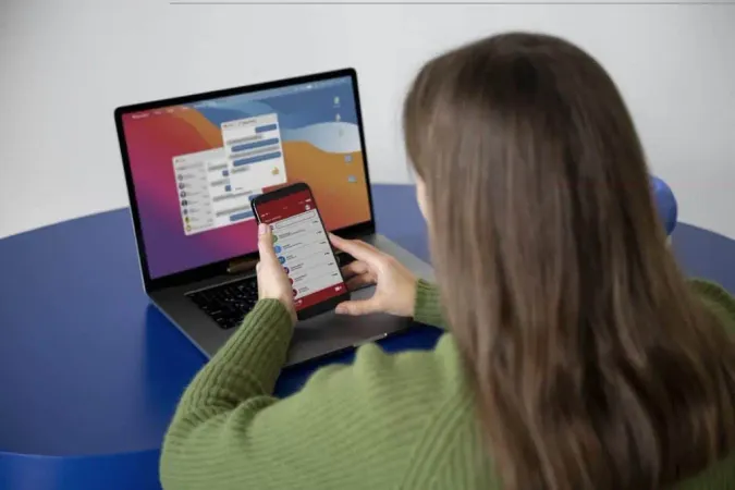 Woman Searching Something Internet Using Her Smartphone While Being Home X - Certified Mobilyze Operator study guide