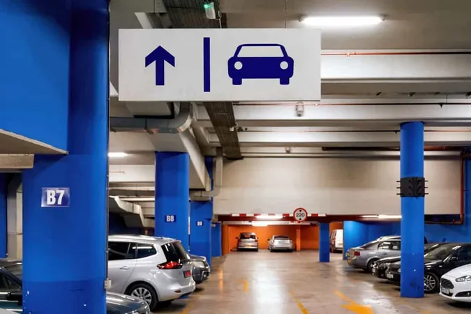 Full Car Parking Lot Mall X - Certified Parking Professional study guide