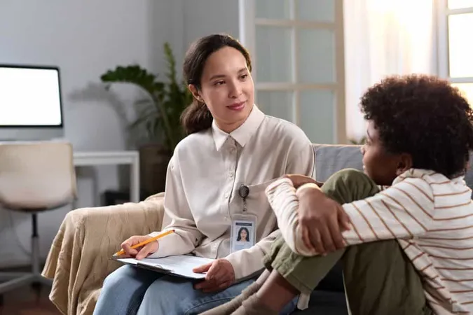 Therapist Talking Young Boy X - Certified Psycho-Educational Specialist study guide