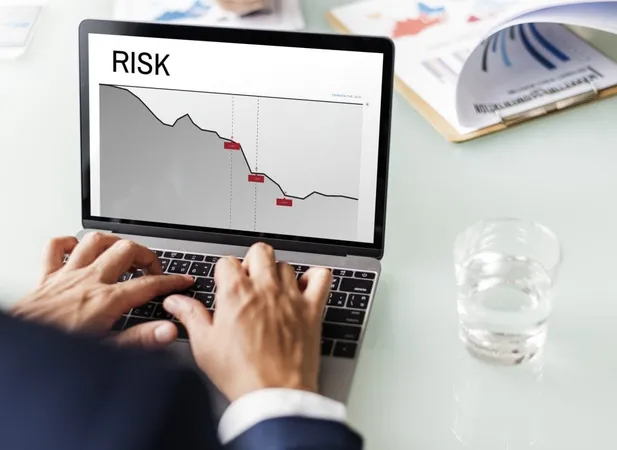 Graph Business Financial Investment Risk Word X - Certified Risk Manager study guide