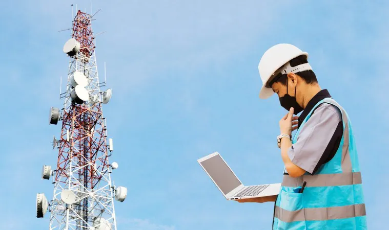 Electrical Engineer Architects Using Laptops Field Work Telecom Tower Monitors 5g Technology Network X - Certified Wireless Specialist study guide