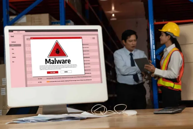 Cyber Attack Malware Alert Show Computer Screen Display Threat Detected Snugly X - Prometheus Certified Associate study guide