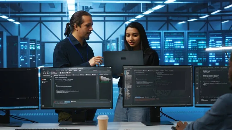 Programmer Supervisor Server Room Doing Brainstorming X - System Administration Certification study guide