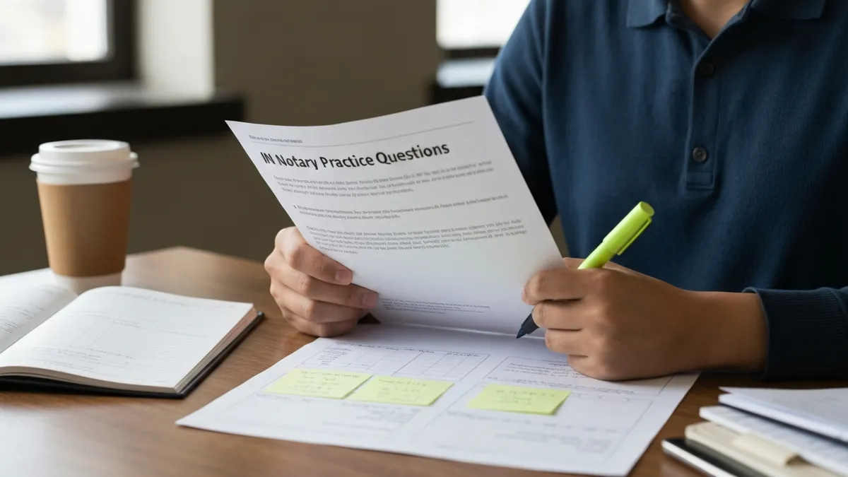 Notary Bond - IN Notary - Indiana Notary Exam certification study resource