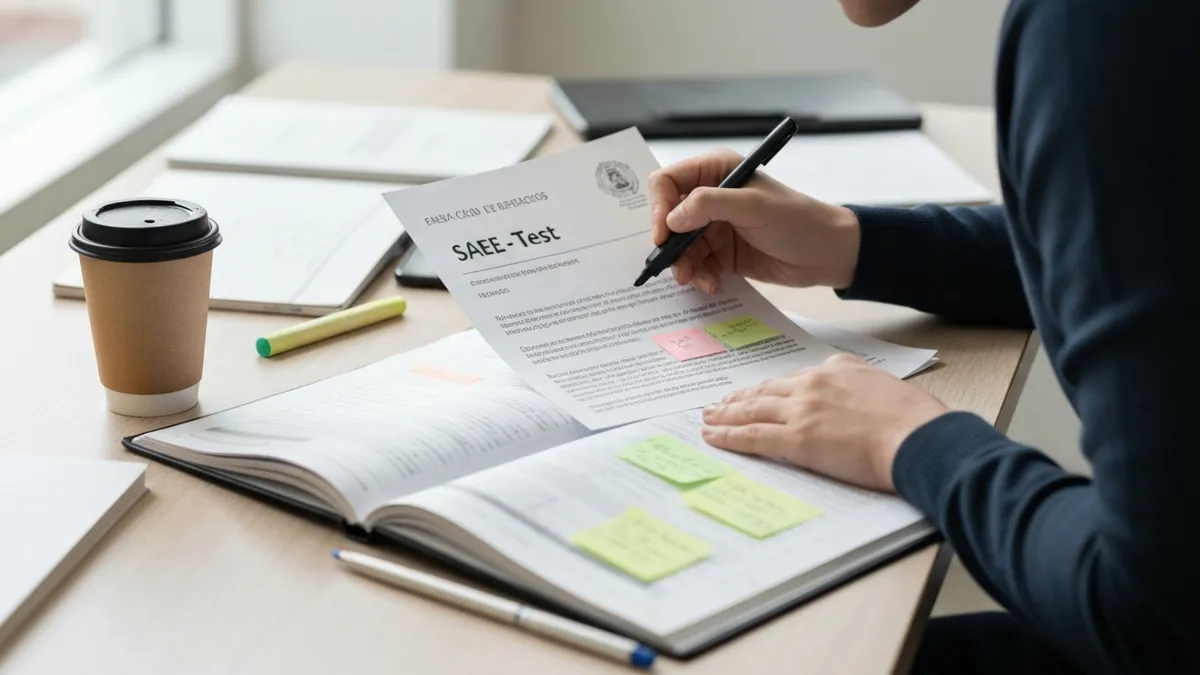 Saee Test - SAEE - Test certification study resource