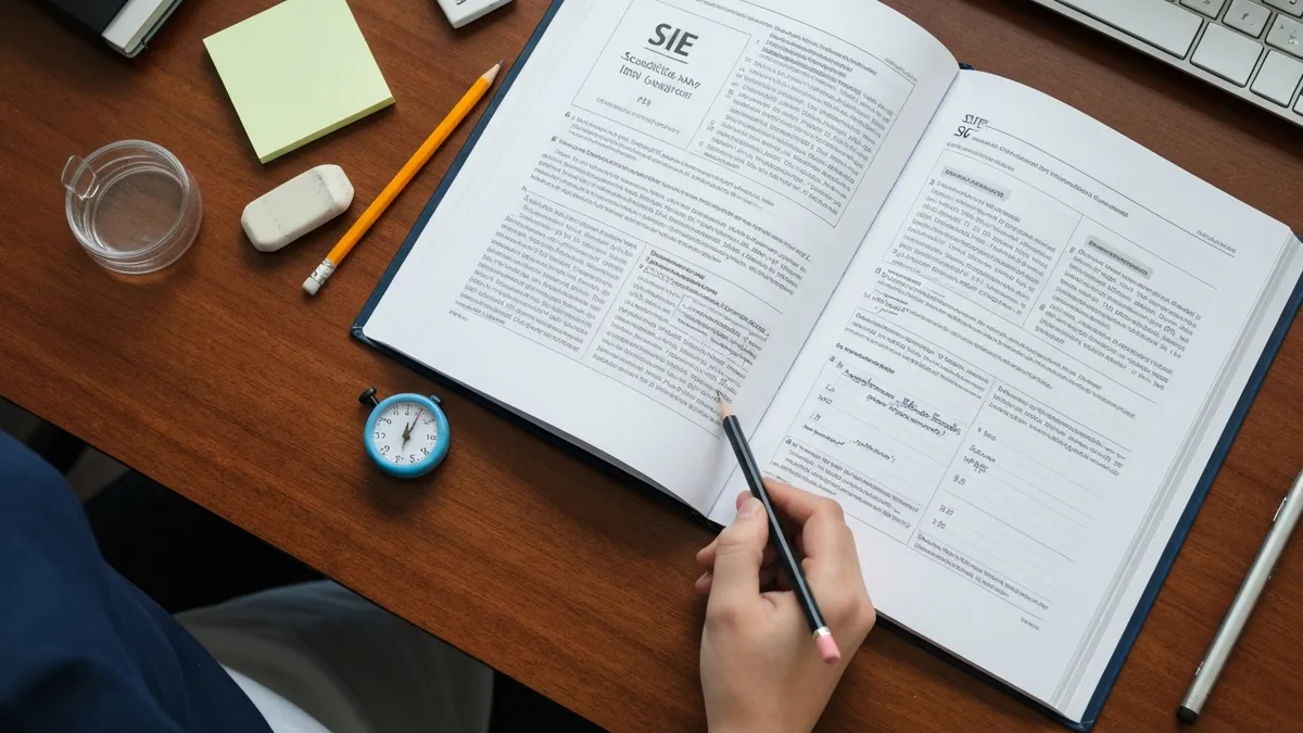 Pass the Sie - SIE - Securities Industry Essentials certification study resource