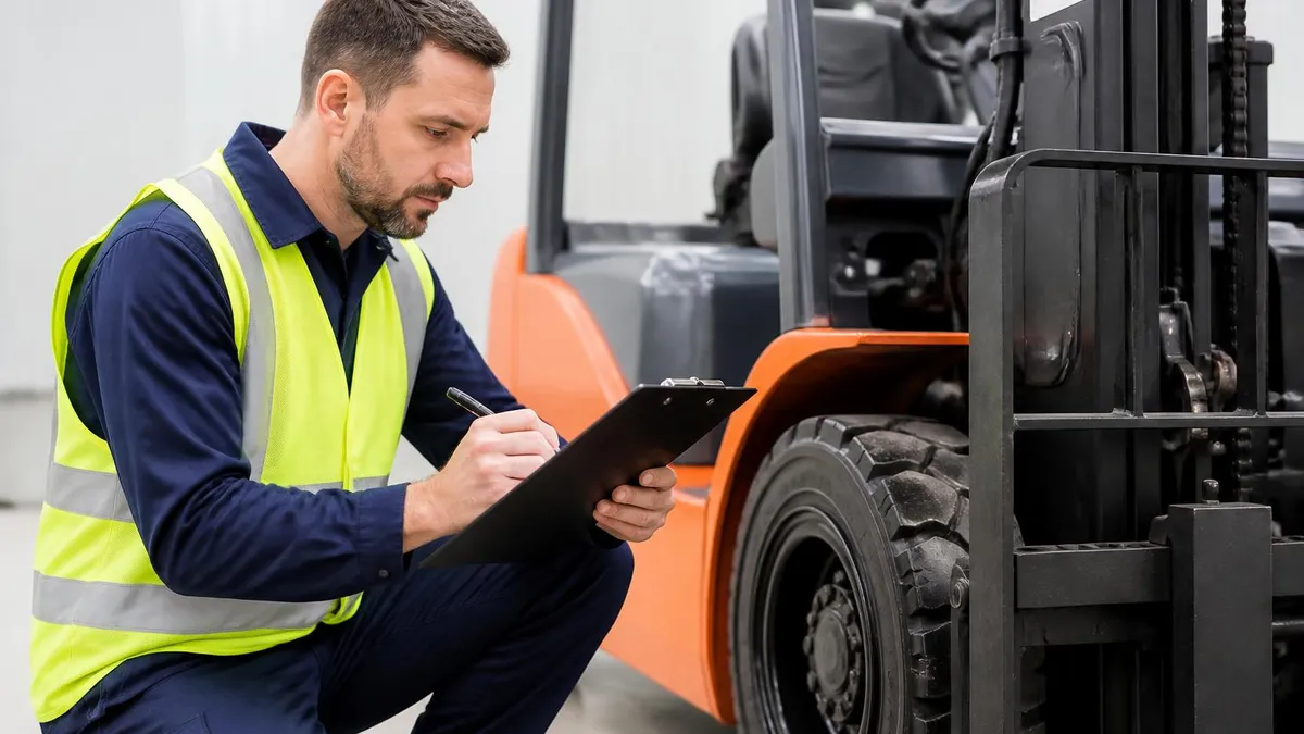 Forklift Brand Identification Checklist for Tlilic - Forklift Licence Australia - TLILIC0003 certification study resource
