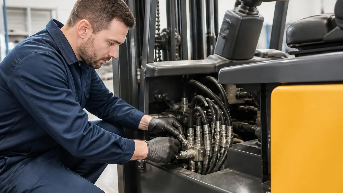 Forklift Hydraulic System by the Numbers - Forklift Licence Australia - TLILIC0003 certification study resource