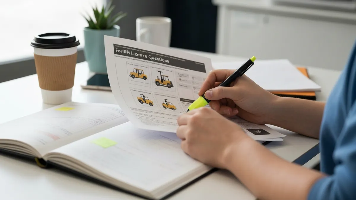 Forklift Truck Attachments - Forklift Licence Australia - TLILIC0003 certification study resource