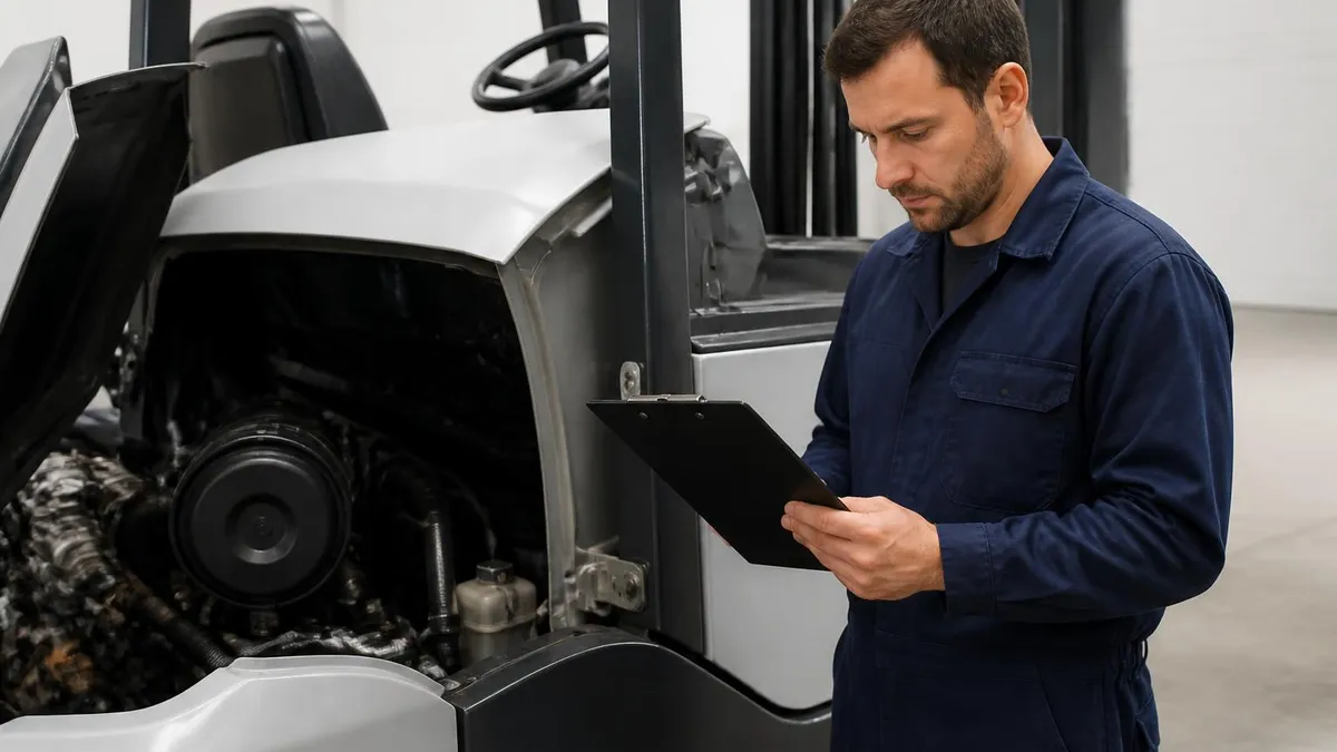 Maintenance Schedules by Forklift Type - Forklift Licence Australia - TLILIC0003 certification study resource