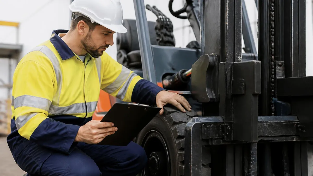 Pre-purchase Forklift Inspection Checklist - Forklift Licence Australia - TLILIC0003 certification study resource