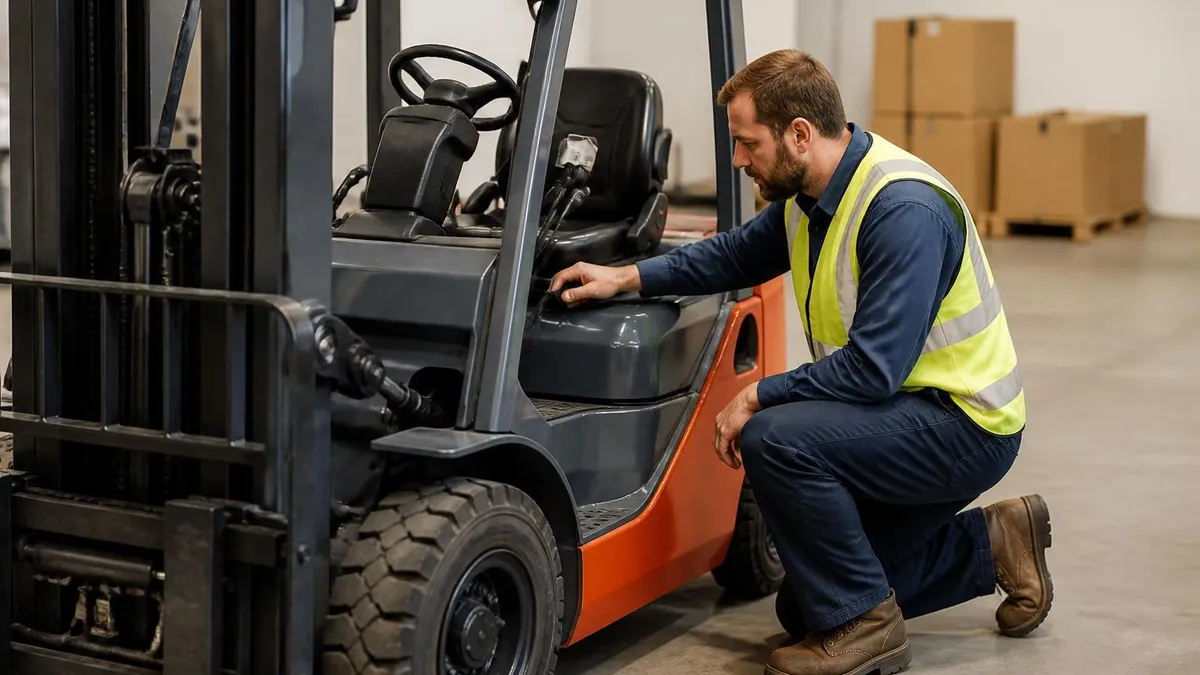 Toyota 2.5t Forklift Pre - Forklift Licence Australia - TLILIC0003 certification study resource