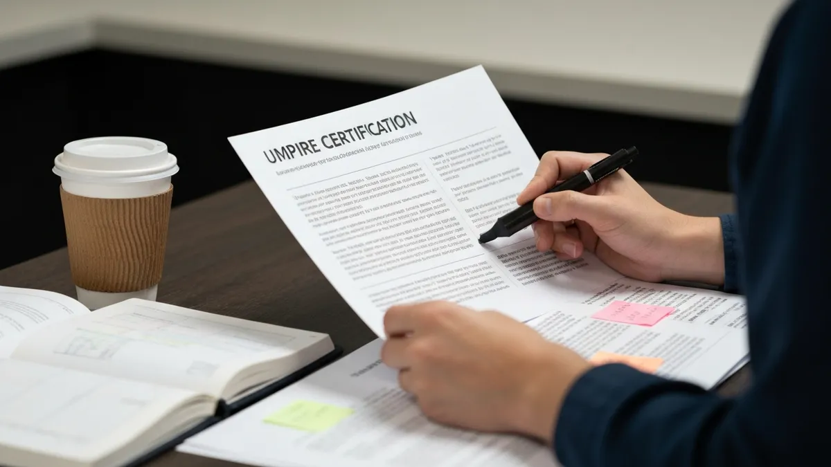 How to Become an Mlb Umpire - Umpire Certification certification study resource