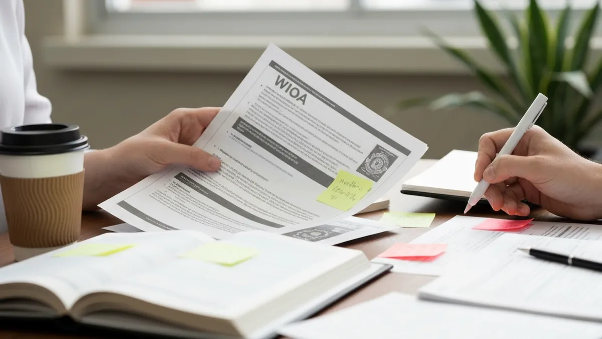 Wioa Summary - WIOA - Workforce Innovation & Opportunity Act certification study resource