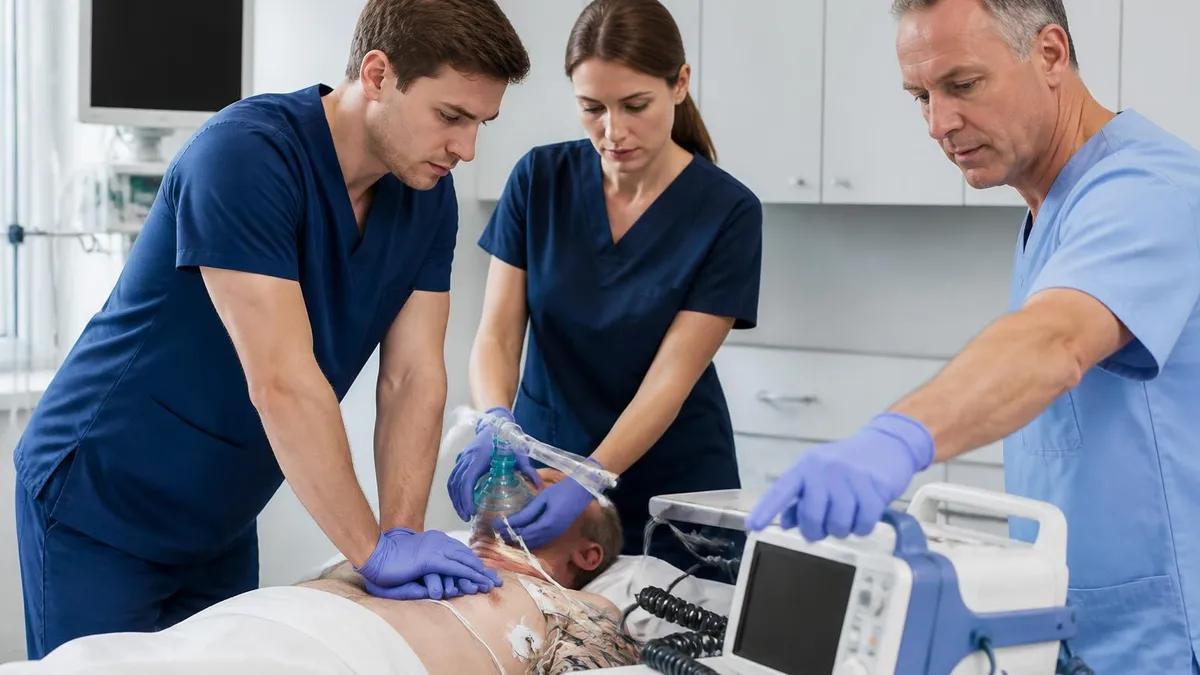 ACLS Tachycardia Algorithm - ACLS - Advanced Cardiovascular Life Support certification study resource