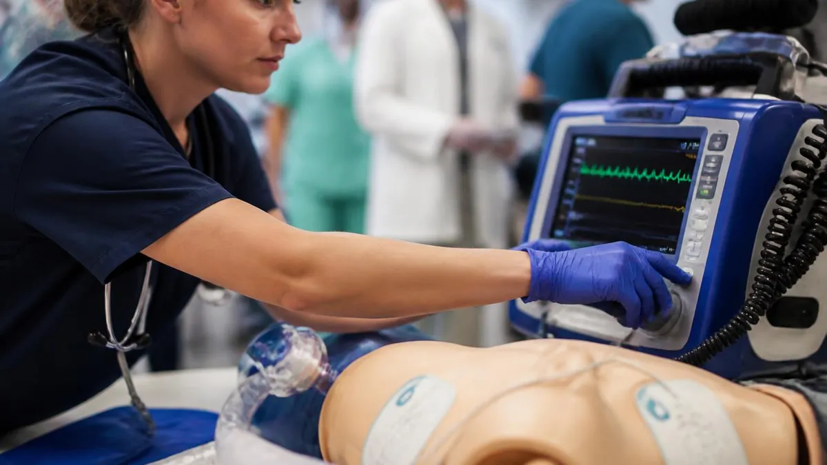 ACLS Rhythm Strips - ACLS Advanced Cardiovascular Life Support Practice certification study resource