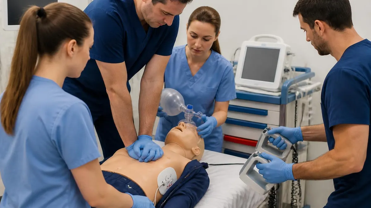 Aha ACLS Pretest - ACLS Advanced Cardiovascular Life Support Practice certification study resource