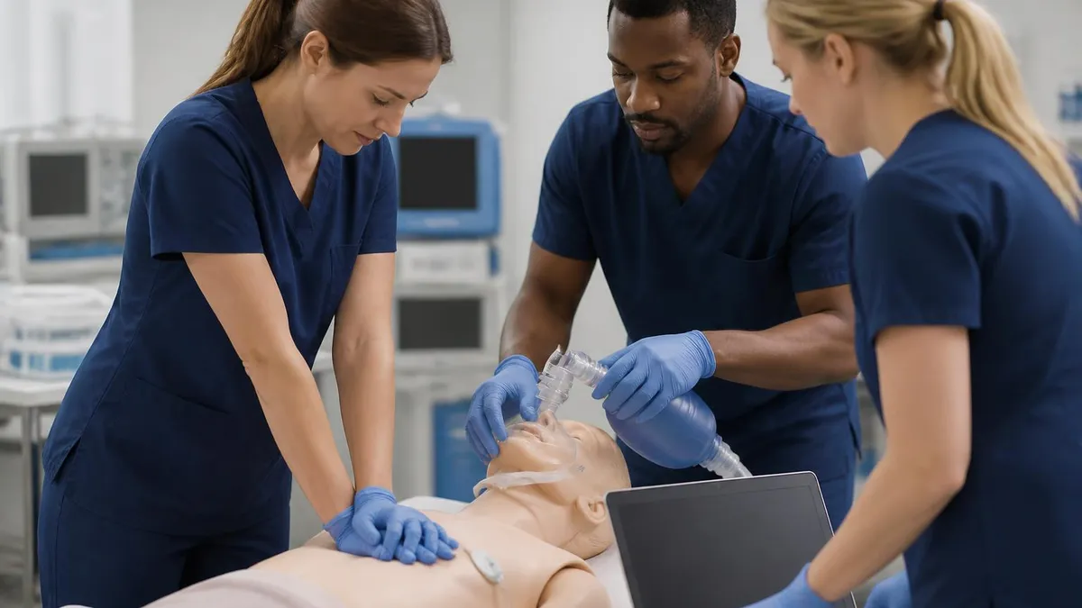 Online vs In-person vs Blended Renewal - ACLS Advanced Cardiovascular Life Support Practice certification study resource
