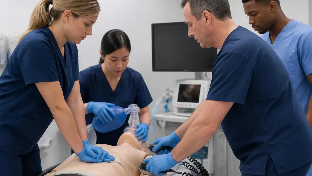 What You Actually Learn in ACLS Training - ACLS Advanced Cardiovascular Life Support Practice certification study resource