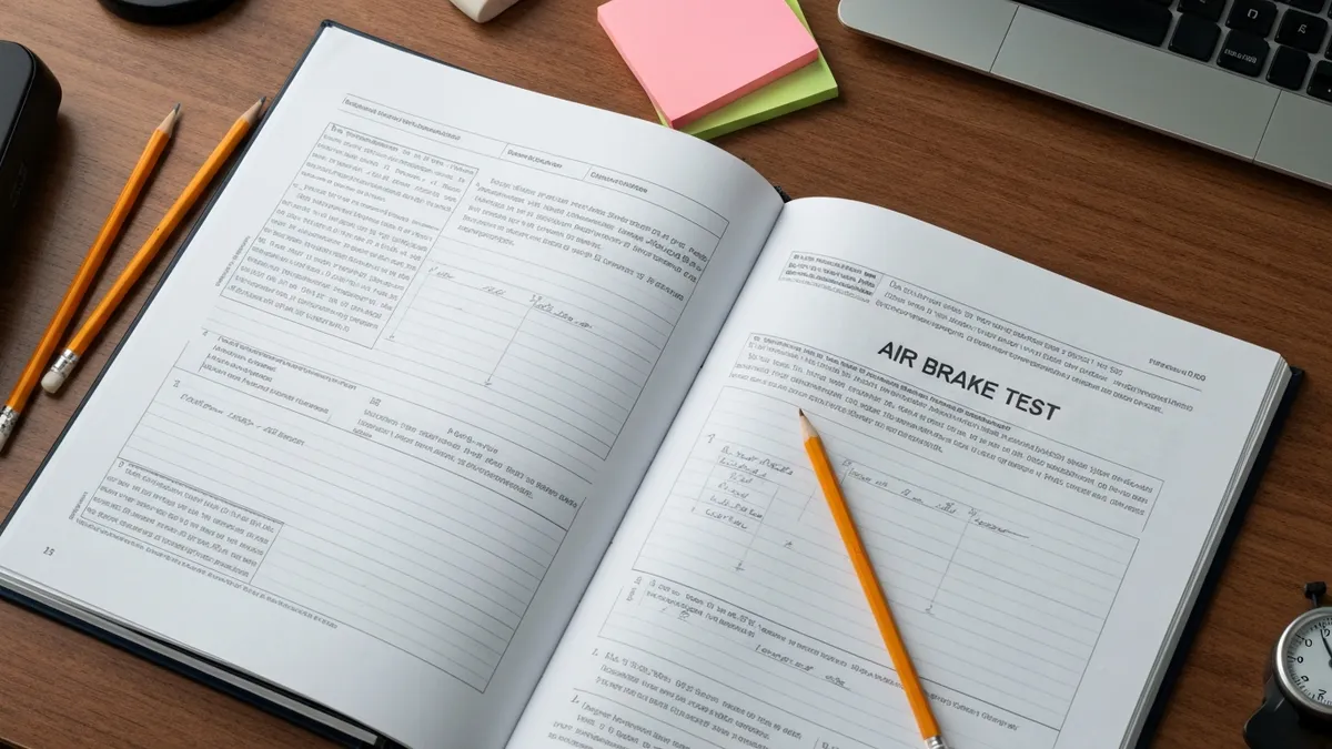 Air Brakes - Air Brake Test certification study resource