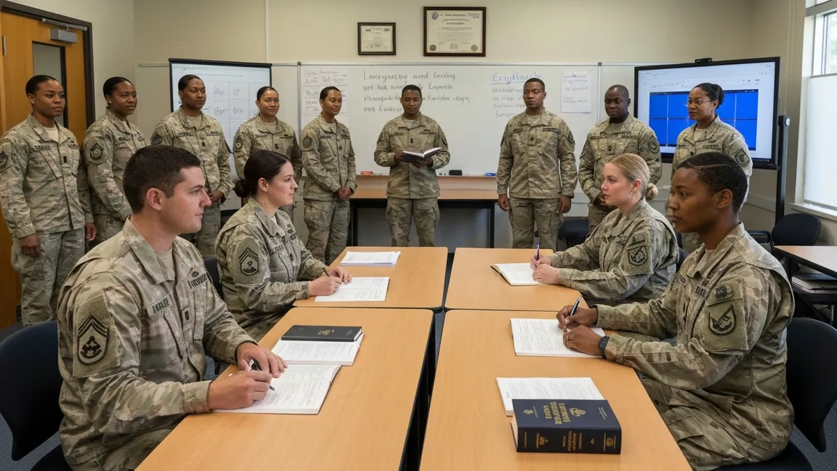 Structured ALCPT study plan with checklist and weekly schedule for military students