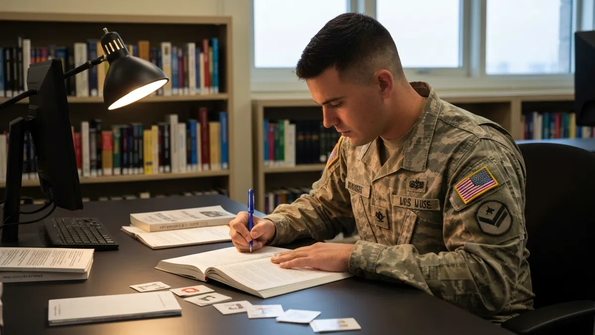 Structured daily study routine checklist for ALCPT preparation