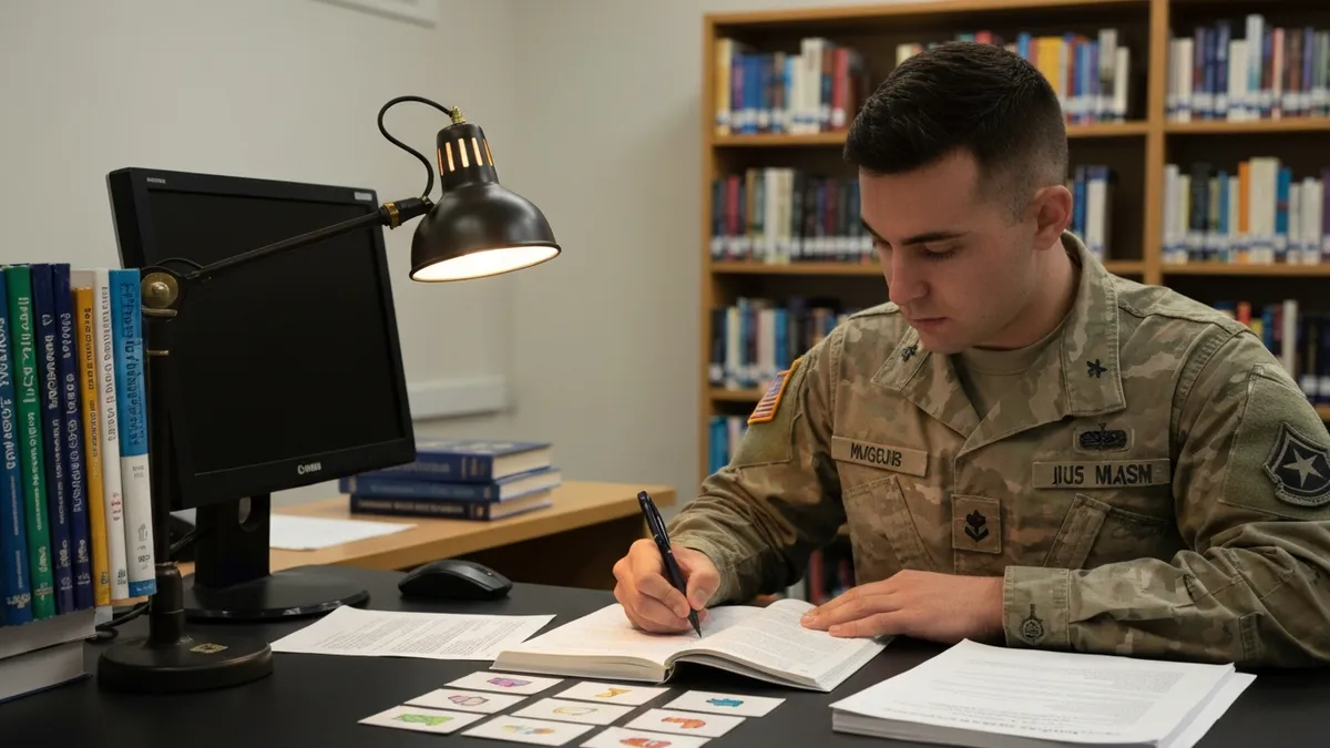 ALCPT score chart showing military training program minimum score requirements
