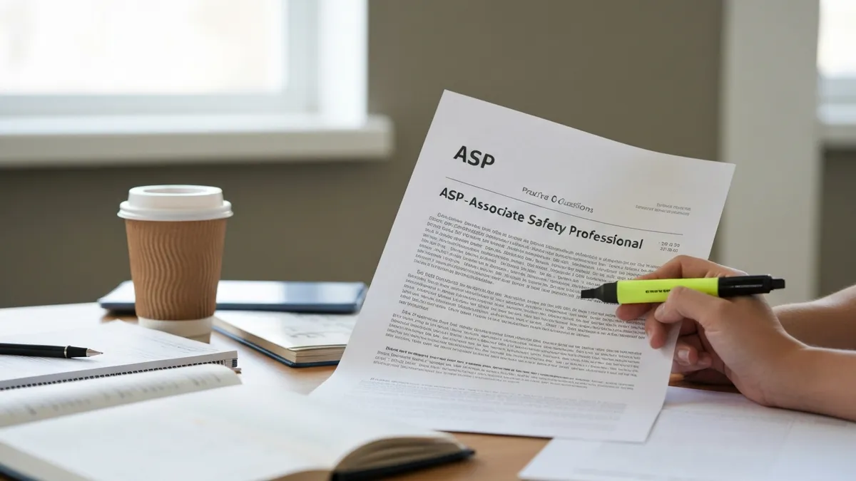 Bowen ASP Prep: Complete Study Guide for the Associate Safety Professional Exam