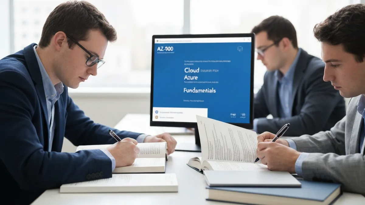 AZ-900 cloud service types comparison — IaaS PaaS SaaS diagram