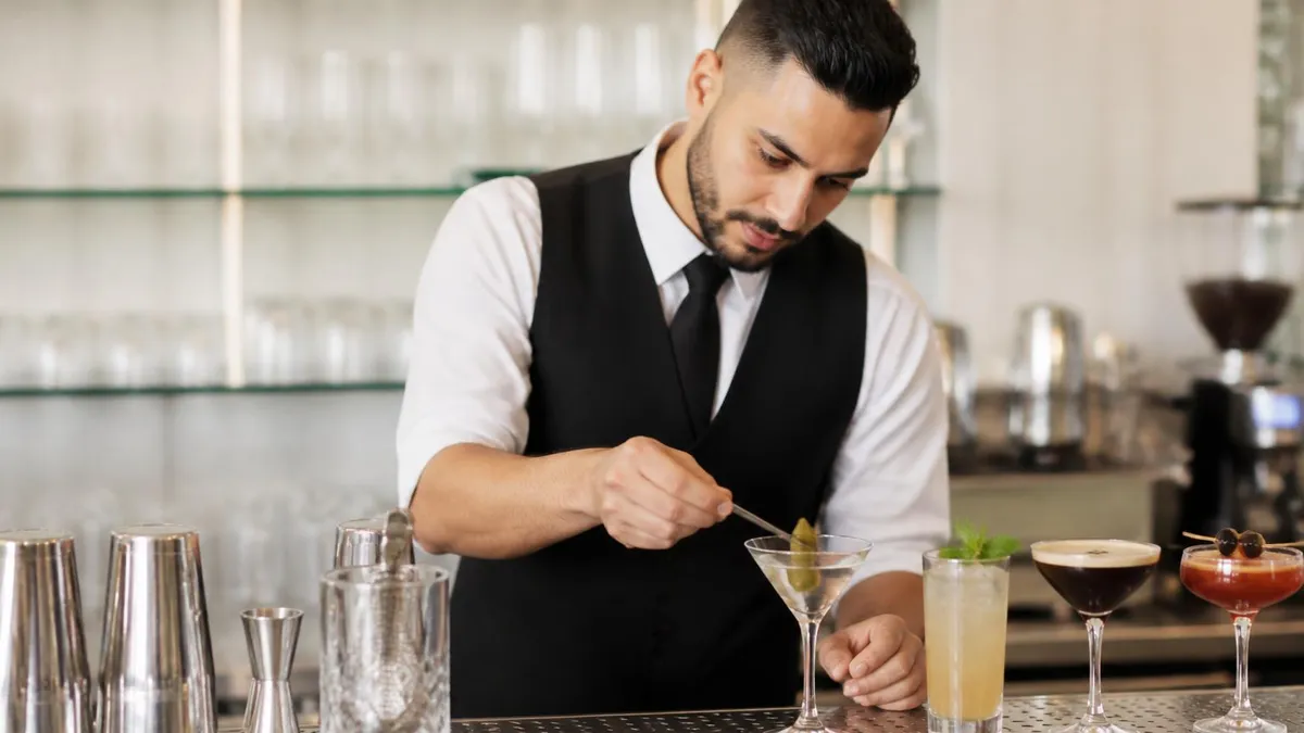 Popular Bartender Drinks by the Numbers - Bartender Certification certification study resource