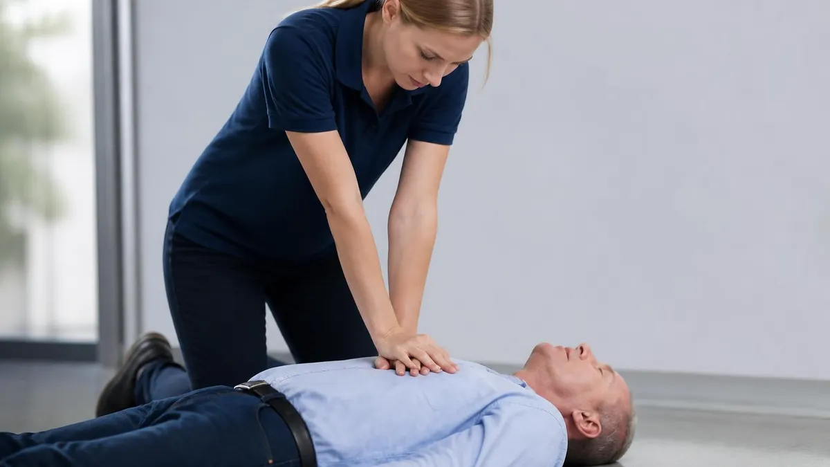 Bystander CPR Decision Steps - CPR - Cardiopulmonary Resuscitation certification study resource