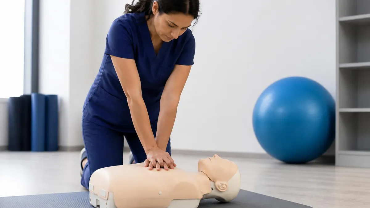 American Heart Association CPR - CPR Cardiopulmonary Resuscitation Practice certification study resource