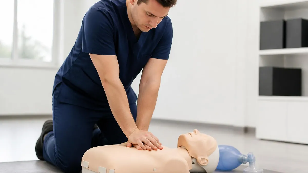 Basic Life Support Certification - CPR Cardiopulmonary Resuscitation Practice certification study resource